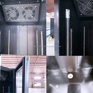 Commercial Single Door Glass Display Freezer Rapid Cooling <b>Refrigerator</b> for Supermarket Frozen Food & Beverage Chiller - Product Image 6