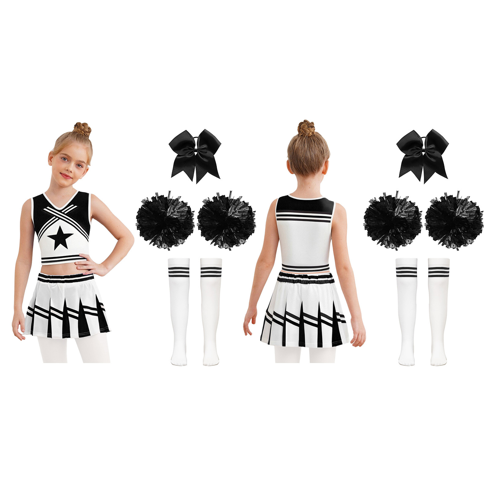 Black White