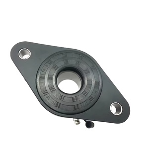 Palier à roulement à billes en acier inoxydable avec boîtier en plastique antirouille de taille en pouces, lubrification au gras diamanté, haute précision SUCFL206 - Product Image 1