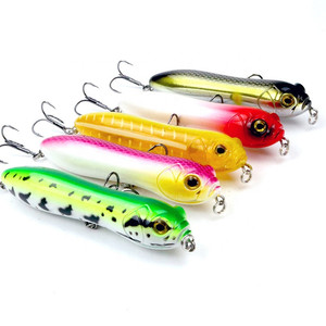 NEW Floating Topwater Stickbait Lure 100mm 3.9in 18g Swim Baits pittura Coat Seabass Batis - Product Image 1