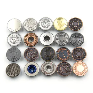 Buy Wholesale China Manufacturer Denim Pant Buttons Zinc Alloy