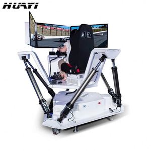 Offre Spéciale : Simulateur de Conduite VR Métallique d'Intérieur à Six Axes pour Voiture de Course, avec 3 Écrans et Rotation sur Trois Axes, Idéal pour Centres Commerciaux et Parcs d'Aventures - Product Image 5