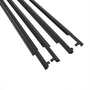 Kit de joints d'étanchéité en caoutchouc et feutre pour vitres de portières de voiture HY 4 pièces pour Toyota RAV4 2009-2012 - Product Image 4