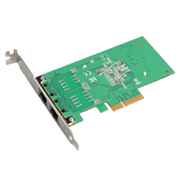 I350-T2 Intel personnalisée en gros carte réseau Pci Express 10/100/1000Mbps serveur interne filaire Dvr RJ45 Interface certifiée RoHS