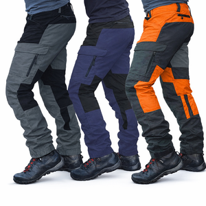 <span class=keywords><strong>Pantalones</strong></span> Cargo de Algodón Ligeros Personalizados <span class=keywords><strong>para</strong></span> Trabajo Mecánico Industrial, Ropa de Trabajo Transpirable con Múltiples Bolsillos <span class=keywords><strong>para</strong></span> Senderismo - Product Image 1