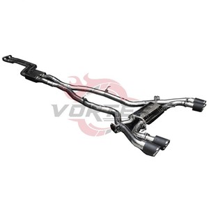 Escape trasero con válvulas de acero inoxidable Vortex para BMW X3M X4M 3.0T 2019-2024 S58, silenciador de alto rendimiento - Product Image 4