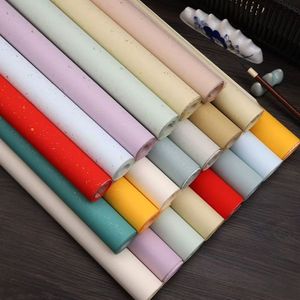 Papel Decorativo Chino Xuan <span class=keywords><strong>de</strong></span> Color Pastel con Destellos Dorados, Rollo <span class=keywords><strong>de</strong></span> Papel para Caligrafía y Pintura <span class=keywords><strong>de</strong></span> Tamaño Medio - Product Image 2