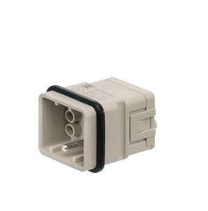 Weidmuller 1003190000 1003180000 HDC <span class=keywords><strong>HQ</strong></span> 7 MC HDC <span class=keywords><strong>HQ</strong></span> 7 FC HDC Pin de inserción 400 V 10A Número de polos 7 conector - Product Image 1