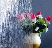 Vidrio Decorativo Industrial de 3mm 4mm 5mm con Patrones Florales, Diamante, Nashiji, Kasumi, Karatachi, Mistlite, Chinchil, Impermeable, Jindong