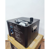 Machine à fumée colorée super puissante 300W avec télécommande, en métal, à jet vertical, pour révélation du sexe, scène, mariage, baby shower - Stock USA