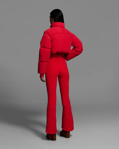 Combinaison de <span class=keywords><strong>ski</strong></span> pour <span class=keywords><strong>femme</strong></span> CONMR avec capuche, tissu imperméable et isolation thermique pour le <span class=keywords><strong>ski</strong></span> et le snowboard - Product Image 2