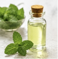 Huile essentielle de menthe poivrée naturelle de qualité cosmétique, séchée par atomisation