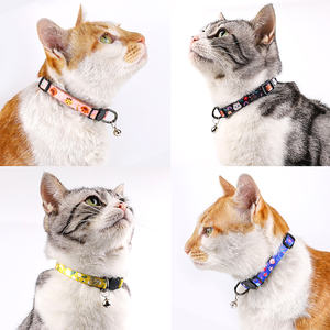 فاخر مخصص للتدريب التكتيكي طوق الكلب القط دائم لينة الحيوانات الأليفة جرو طوق الشريط الديكور نمط الصلبة مبطن الميزات - Product Image 6