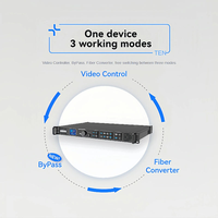 Prosesor Video LED Novastar VX1000 Pro Asli dengan Kartu Pengontrol Pengiriman Terintegrasi untuk Panel LED