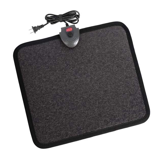 Wider Adjustable Temperature Electric Heating Pad Heated Floor Mat Under Desk for Foot Warmer For Office Home