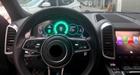 Lecteur multimédia de voiture 12,3 pouces, navigation GPS de voiture, compteur kilométrique de voiture, Carplay Android 14 pour Porsche Cayenne 2010-2017