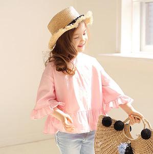 Vêtements pour enfants en gros, chemise pour filles, mode coréenne - Product Image 1