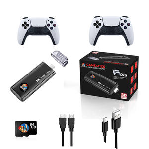 Consola de videojuegos clásica X6, salida Retro 4K HD con almacenamiento de 128GB, diseño duradero, 39000 juegos, compatible con formatos NES MD, enchufe de EE. UU./UE - Product Image 6
