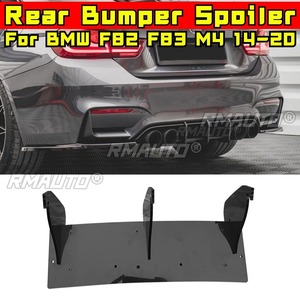 <b>Car</b> Rear Bumper Lip <b>Diffuser</b> Spoiler Glossy Black Modification Part for BMW F82 F83 M4 2014-2020 <b>Car</b> Accessories - Product Image 2