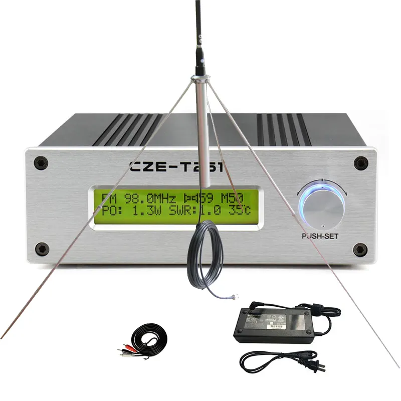 25 W profissional sem fio FM Transmissão Rádio Transmissor 87-108MHz Transmissor Transmissão FM 25 Watts