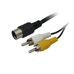 <span class=keywords><strong>สาย</strong></span>เคเบิล <span class=keywords><strong>AV</strong></span> สเตอริโอ 2RCA สำหรับเครื่องเล่นเกม Sega Mega Drive 2 และ 3 <span class=keywords><strong>สาย</strong></span>สัญญาณเสียงและวิดีโอ A/V สำหรับเปลี่ยน MD3 <span class=keywords><strong>สาย</strong></span>เชื่อมต่อ MD2 RCA - Product Image 1