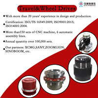 Réducteur planétaire Dana Brevini Ctu3500 Final Drives 50000nm du fabricant chinois