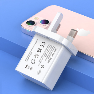 Adaptador de Corriente Rápido USB-C con Enchufe del Reino Unido, Cargador de Teléfono, <span class=keywords><strong>Precio</strong></span> de Mayoreo de la Industria China, PD 3.0 UKCA-PD 25W USB-C Tipo C - Product Image 3
