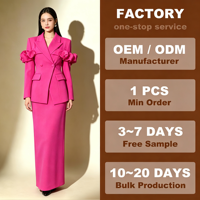 Robe droite à manches longues avec volants, vêtements décontractés pour femmes, polyester, broderie 3D