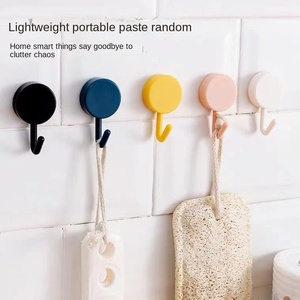 Sáng Tạo Dễ Thương Đầy Màu Sắc Tường Treo Móc Duy Nhất Tự Dính Nhựa Móc Cho Nhà Bếp Đa Chức Năng Cho Phòng Khách Sử Dụng - Product Image 2