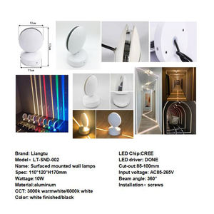 Décoration <span class=keywords><strong>de</strong></span> mode Hôtels Bars Projecteurs Éclairage d'ambiance Appliques murales à LED - Product Image 2