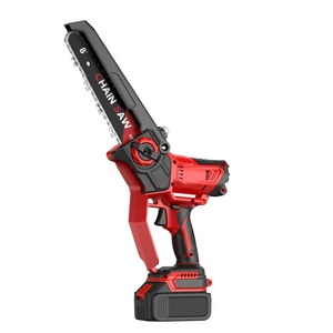 Scie à chaîne électrique de qualité DIY pour l'abattage en extérieur, alimentée par <span class=keywords><strong>batterie</strong></span> au lithium pour le travail du bois - Product Image 1