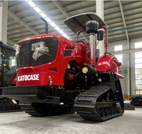 Tracteur à chenilles multifonctionnel KATOCASE pour fermes et vergers avec boîte de vitesses et roulements, rayon de braquage court
