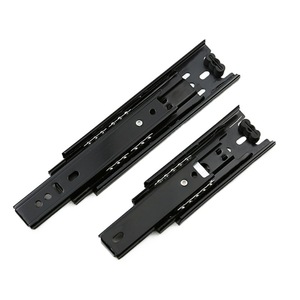 Ultra Short <b>Drawer</b> <b>Slides</b> 8 In Cold Rolled Steel Ball Bearing 3 Fold Minimalist Design For Various <b>Drawers</b> - Product Image 3