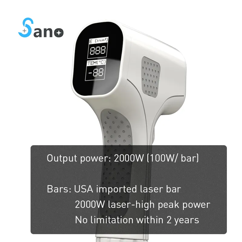 Hot Selling Sanhe Beauty For 3 Wavelength 808nm 755 808 1064NM Diode Laser Hair Removal Machine