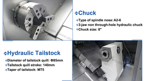 GT DMTG DT40H DMTG Tornos Cnc a la venta Torno Cnc Fabricantes Torno Cnc Horizontal Torno Machinist - Product Image 4
