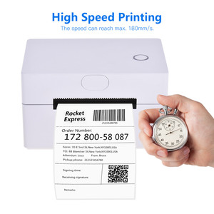 Uyin Offre Spéciale Livraison bon marché 80mm 3 pouces A6 Mini lecteur de codes-barres sans fil USB Blue tooth Port étiquette thermique <span class=keywords><strong>imprimante</strong></span> sans encre - Product Image 5