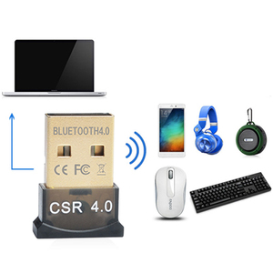 Xách tay mini USB màu xanh răng <span class=keywords><strong>Receiver</strong></span> CSR 4.0 màu xanh răng Transmitter không dây BT âm thanh Adapter cho Máy Tính Xách Tay PC Tai nghe xe hơi - Product Image 3