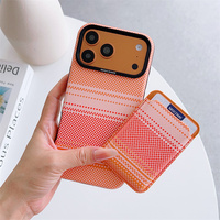 Étui de téléphone magnétique puissant à texture colorée pour iPhone 15 14 13 12 18 17 16 Pro Max avec porte-cartes détachable en cuir PU
