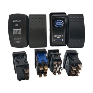 Interrupteur <span class=keywords><strong>à</strong></span> bascule LED étanche 12V personnalisé IP65 <span class=keywords><strong>à</strong></span> bascule marine pour interrupteurs de treuil de treuil ATV - Product Image 3
