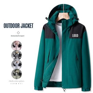 Chaqueta Táctica para Hombre WDL, Impermeable, con Capucha, para Senderismo, Camping y Actividades al Aire Libre, Estilo Cargo - Product Image 1
