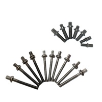 Tiges de tension de tambour chromées de haute qualité M5/M6, vis universelles, accessoires de quincaillerie durables pour batterie standard