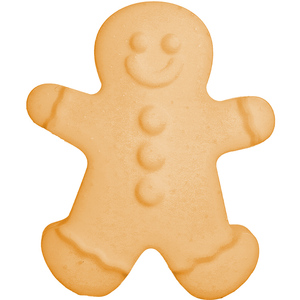 Pâte à modeler Supr Putty Ginger Bread Scallion Powder Slime Clay avec moule Bonhomme en pain d'épices pour fête de Noël - Product Image 4