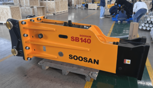 Martillo hidráulico SOOSAN SB140 Tipo caja Silencio - Product Image 5