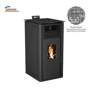 <span class=keywords><strong>Estufa</strong></span> de <span class=keywords><strong>Pellets</strong></span> de Leña Independiente Moderna Eco-Certificada Bajas Emisiones Calentamiento Rápido Material Hierro Fundido Sala de Estar Villa 200m² 3 Años - Product Image 3