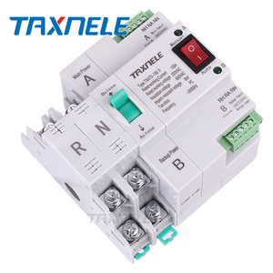 Interruptor de Transferencia Automática de Doble Alimentación Tipo MCB 2P 100A ATS, Interruptor Eléctrico, ATS de Doble Alimentación - Product Image 5