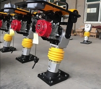 Compacteur de sol vibrant à moteur électrique pour béton, 3000W 220V/380V, petite machine de fabrication