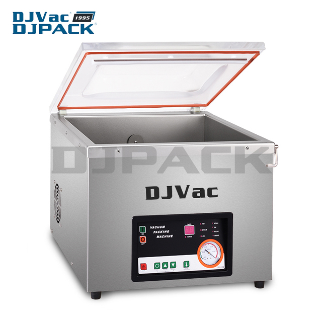 DZ-450A 304 Stainless Steel Electric Semi-Automatic Commercial Table Top Vacuum Packaging Machine for Food Fruit