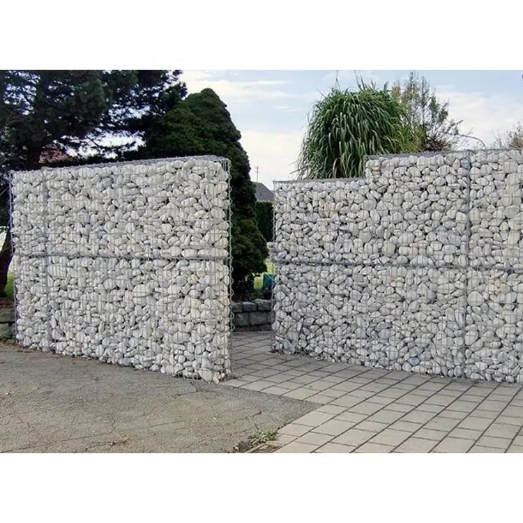 Boîte en gabions soudures de 3.5mm, 20 pièces, mur de retenue, en métal, bon marché