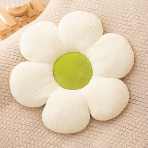 Little Daisy Flower Kissen Kissen Boden Stuhl Kissen Büro Plüsch Auto Kissen Soft Cute Kissen Geschenk für Mädchen Kinder - Product Image 2
