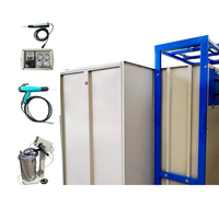 Peinture électrostatique pour revêtement en poudre de chaux